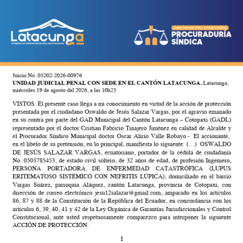 Publicación sobre el Juicio No. 05202-2026-00976 